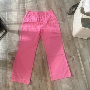Ci Sono linen Casual Pink Bottoms